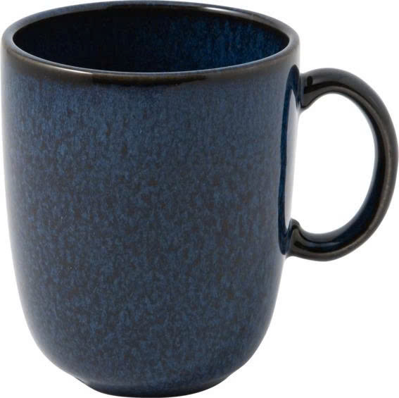 Cốc Villeroy & Boch Lave bleu Glas mit Griff 10-4261-9651 màu xanh blue Made in Germany Hàng chính hãng
