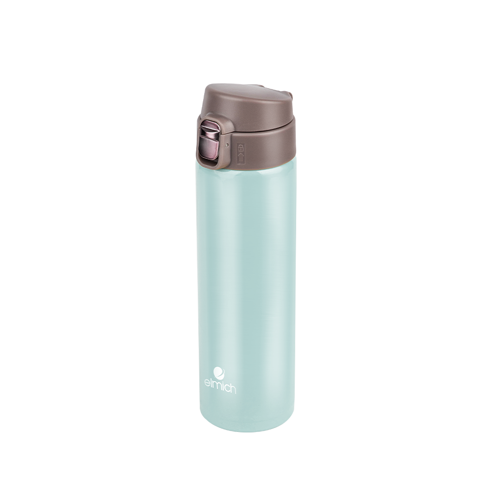 Bình Giữ Nhiệt Inox 304, Tráng bạc Elmich EL-8295 (Dung tích 500ml, Giữ Nóng 8h - Giữ Lạnh 12h) - Hàng Chính Hãng