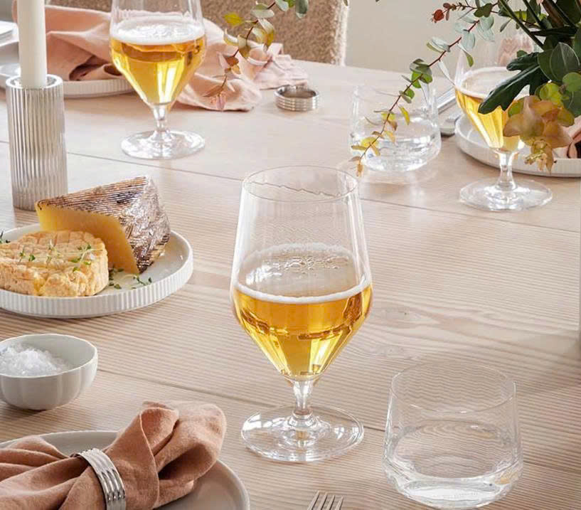Set 6 ly bia Georg Jensen 520ml hàng chính hãng