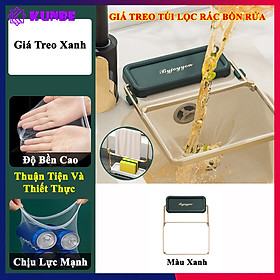 Giá Treo Túi Lọc Rác Bồn Rửa KUNBE Kết Hợp Để Đồ Rửa Chén Bát Ngăn Tắc Nghẽn