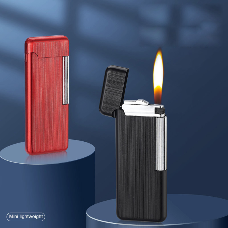 Hột Quẹt Bật Lửa Gas Đá XF805 Siêu Mỏng Nhẹ Thiết Kế Restro Sang Trọng Lịch Lãm - Nhiều Màu