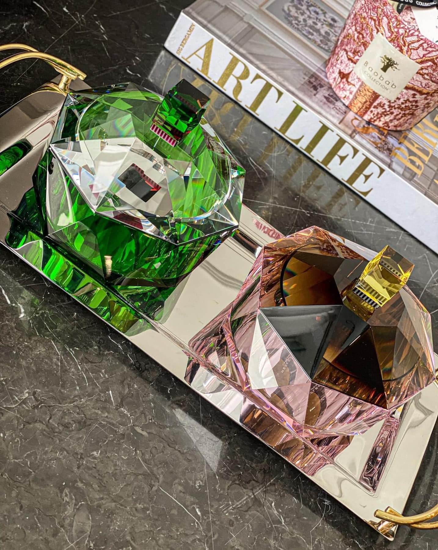 Thố New Haven (Clear/Green/Fuchsia) Reflections Copenhagen Hàng chính hãng