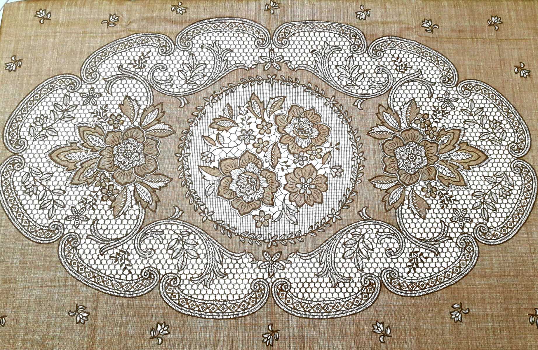 Khăn Trải Bàn PAULEE - FY 116 nâu (76 cm x 122 cm)