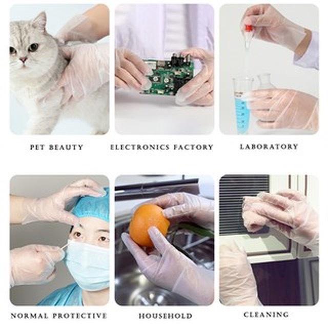 Hộp 100 Găng Tay Mỏng, Siêu Dai, Dùng 1 Lần, Nấu Ăn - Làm Bếp - Vệ Sinh - Tiện Dụng Trong Nhà - TakyHome 5858