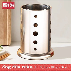 ỐNG ĐỰNG MUỖNG ĐŨA INOX 304  KIỂU DÁNG PHONG CÁCH HIỆN ĐẠI