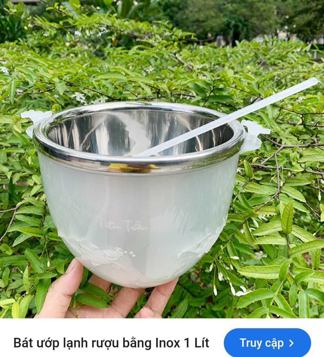 BÁT ƯỚP LẠNH CHẤT LỎNG, DỤNG CỤ ƯỚP LẠNH KÈM GÁO MÚC