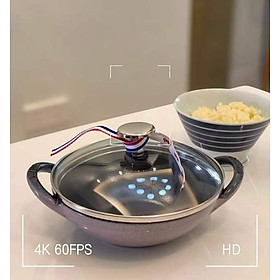 CHẢO GANG STAUB BABY WOK 16CM made in France Hàng chính hãng