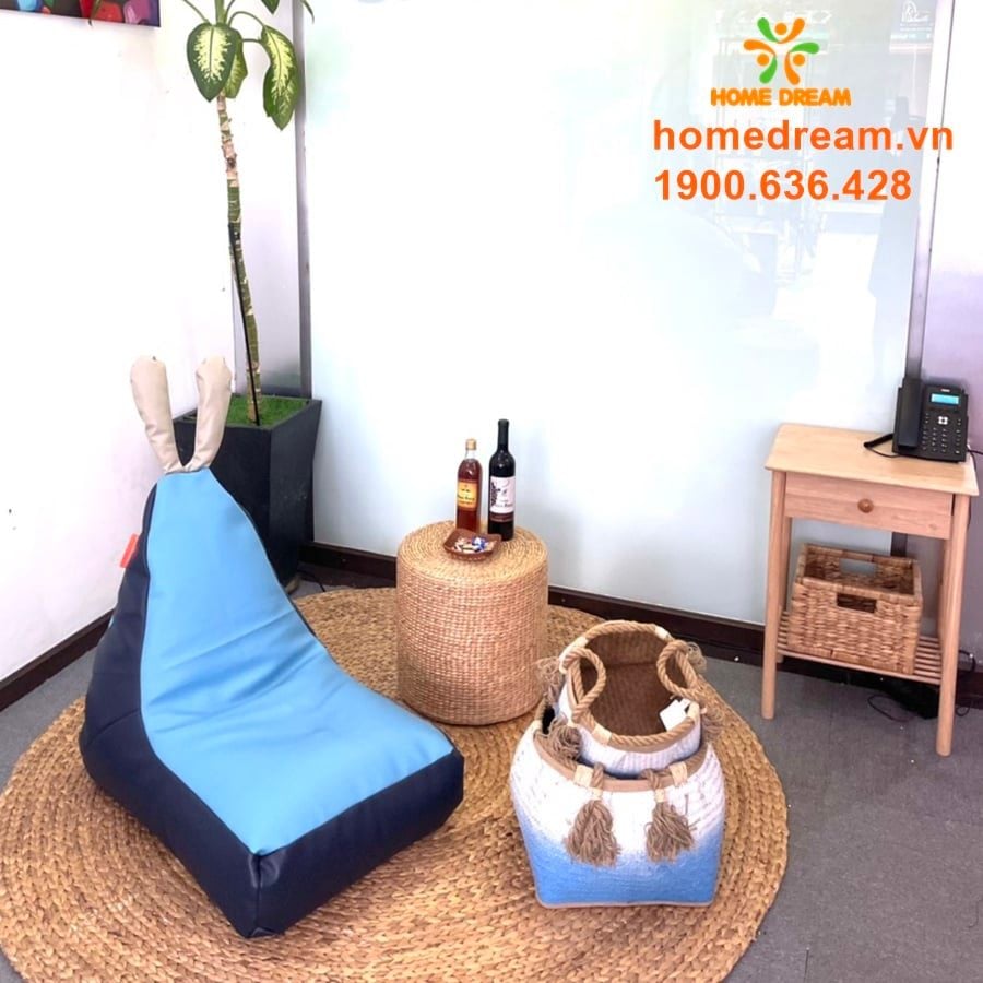 Ghế Lười Tai Thỏ Home Dream