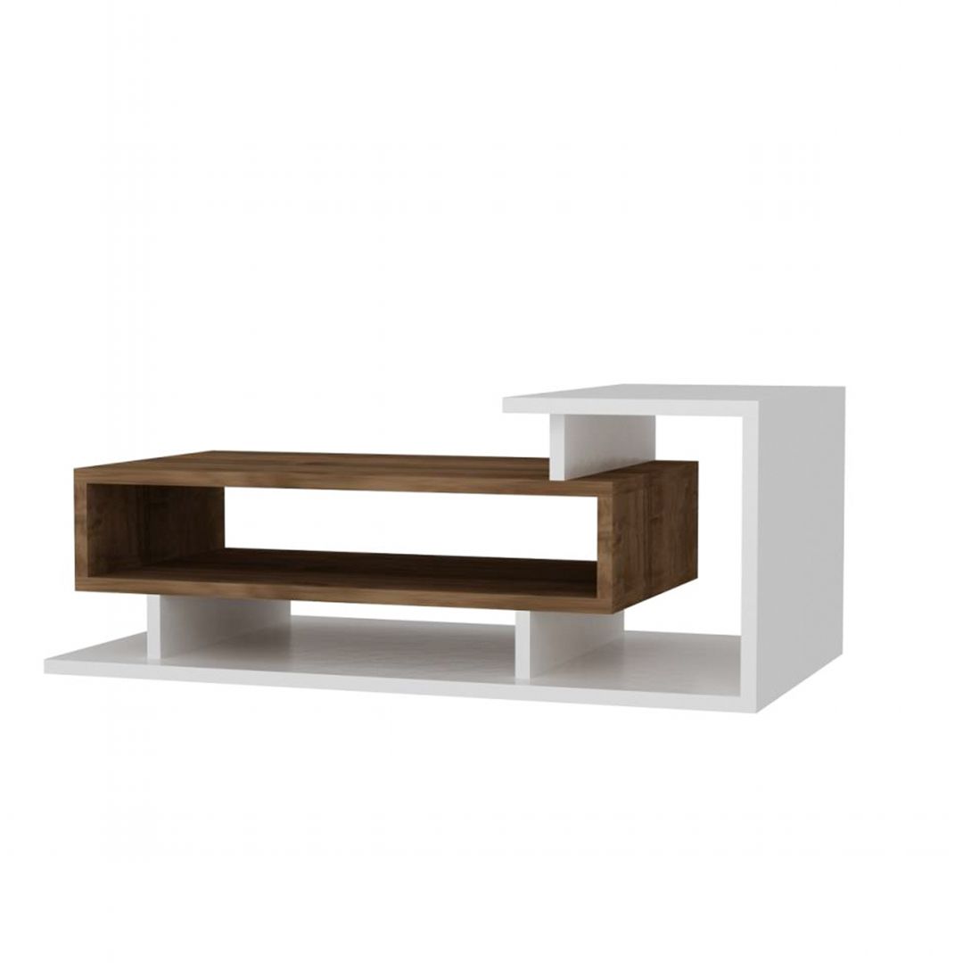 Bàn sofa bàn trà gỗ công nghiệp phòng khách SMLIFE Celelia