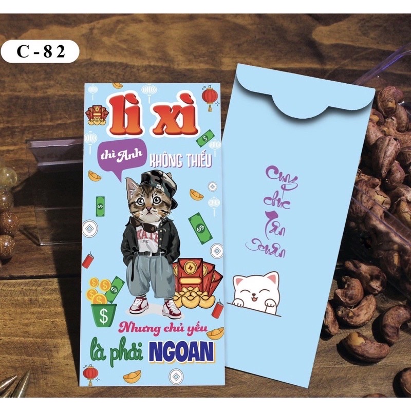 Combo 100 bao lì xì ì Tết hàng đẹp nhiều mẫu mới , vô cùng xinh xắn và cute