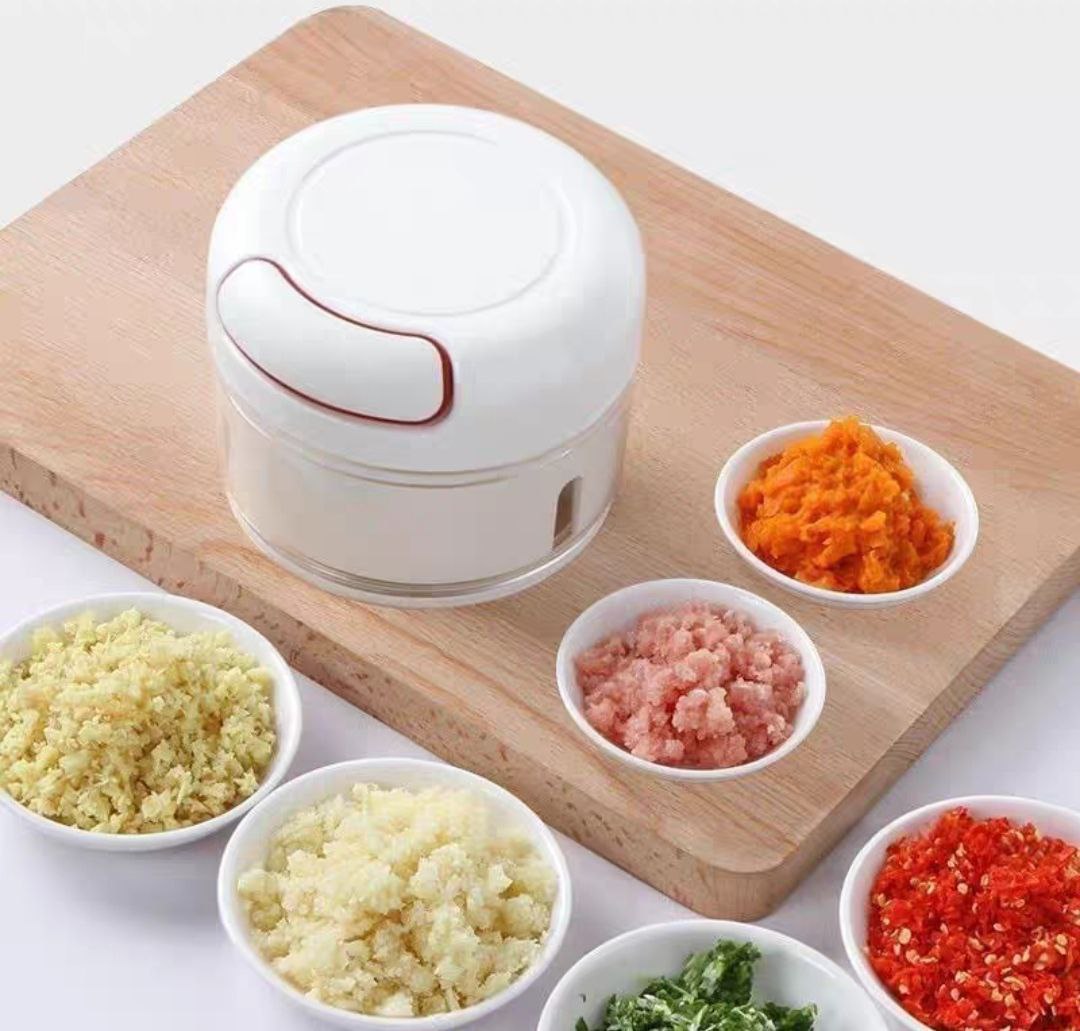 MÁY XAY TỎI GIA VỊ KÉO DÂY MINI THÔNG MINH