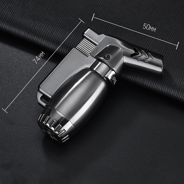 Vỏ Hột Quẹt Bật Lửa Khò Gas 1 Tia Cực Mạnh Hongbo HB851 Thiết Kế Đẹp Độc Lạ Cao Cấp - Giao Màu Ngẫu Nhiên