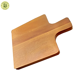 Khay Vuông Tay Cầm Dùng Decor Trang Trí Thực Phẩm/Pizza/Bánh Ngọt - Đồ Gỗ Gia Dụng Thương Hiệu Trường Sơn