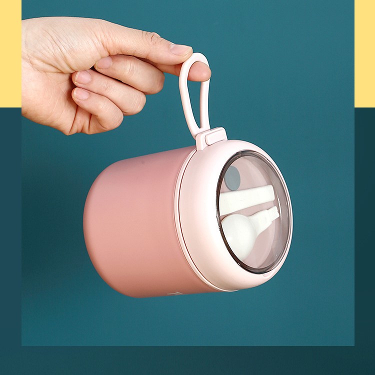 Bình Ủ Cháo TEDEMEL 530ml LÕI INOX KHÔNG GỈ An toàn cho bé - Hàng chính hãng