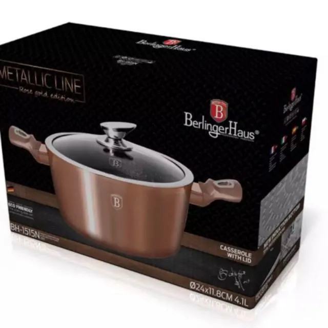 NỒI BERLINGER HAUS BH/1516N - 28cm Hàng chính hãng