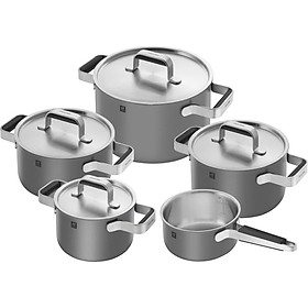 BỘ NỒI MẪU MỚI ZWILLING PURE . MỚI RA MẮT 2024 màu nâu Hàng chính hãng