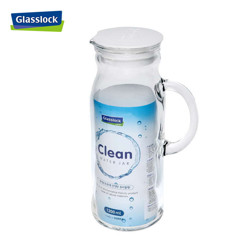 Bình thủy tinh 1000ml có tay cầm IJ913