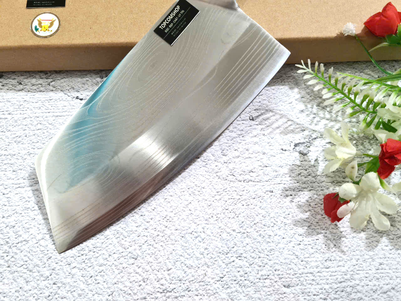 DAO - DAO BẾP NHẬT BẢN SANTOKU MÃ A17 DT124 nt topcoomshop vn