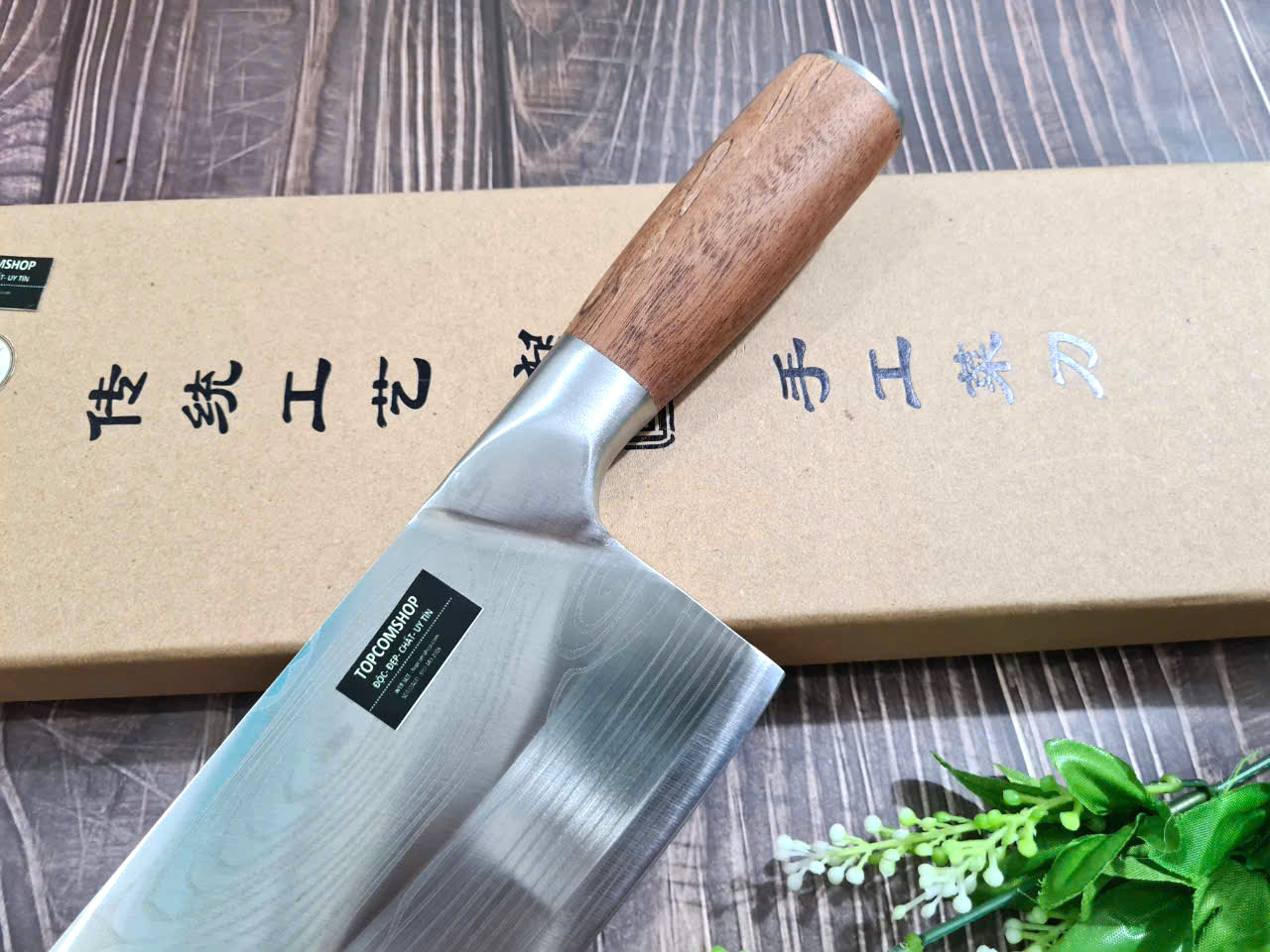 DAO - DAO BẾP NHẬT BẢN SANTOKU MÃ A19 DT124 nt topcoomshop vn