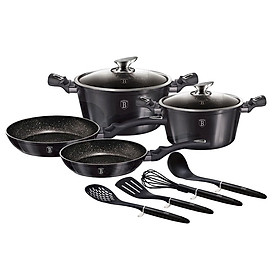 Bộ nồi 10 chi tiết Berlinger Haus BH/6917 carbon pro edition