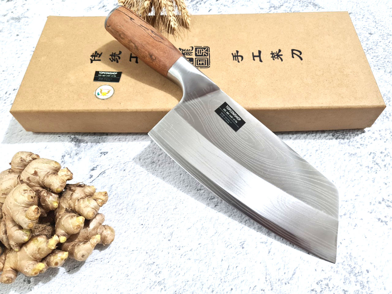 DAO - DAO BẾP NHẬT BẢN SANTOKU MÃ A16 DT124 nt topcoomshop vn