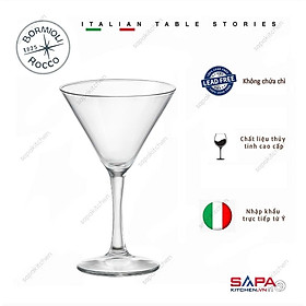Bộ 12 ly thủy tinh Diamante cooktail  170ml - Bormioli Rocco - Italy