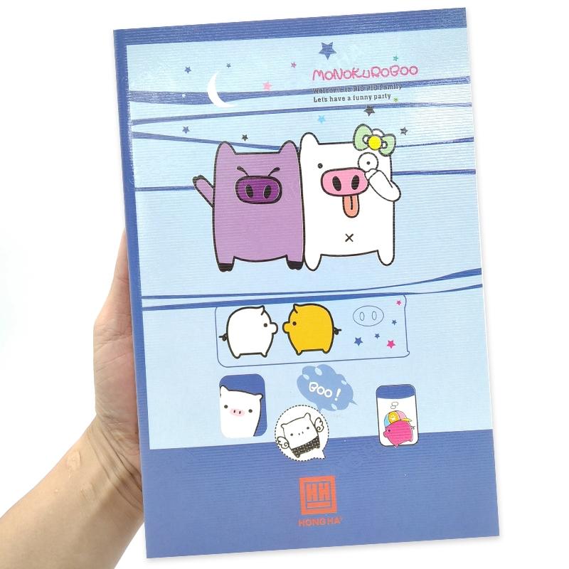 Vở Hồng Hà South Star Monokuroo Boo 300 Trang 0737 - Màu Xanh