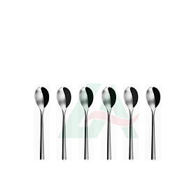 Bộ 6c Muỗng Cà Phê 107006 - Inox 304 Stainless Steel 18/10 Đồ dùng bàn tiệc nhà hàng khách sạn cao cấp (Set of 6pcs Coffee spoon SS18/10)