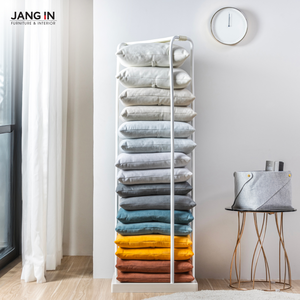 Gối Milky Dark Grey(17) Jang In