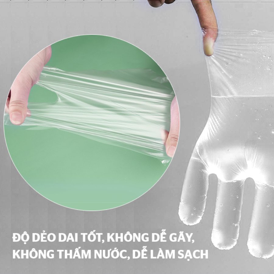 Găng tay thực phẩm phân hủy sinh học Sunhouse KS-PG290 size M, L