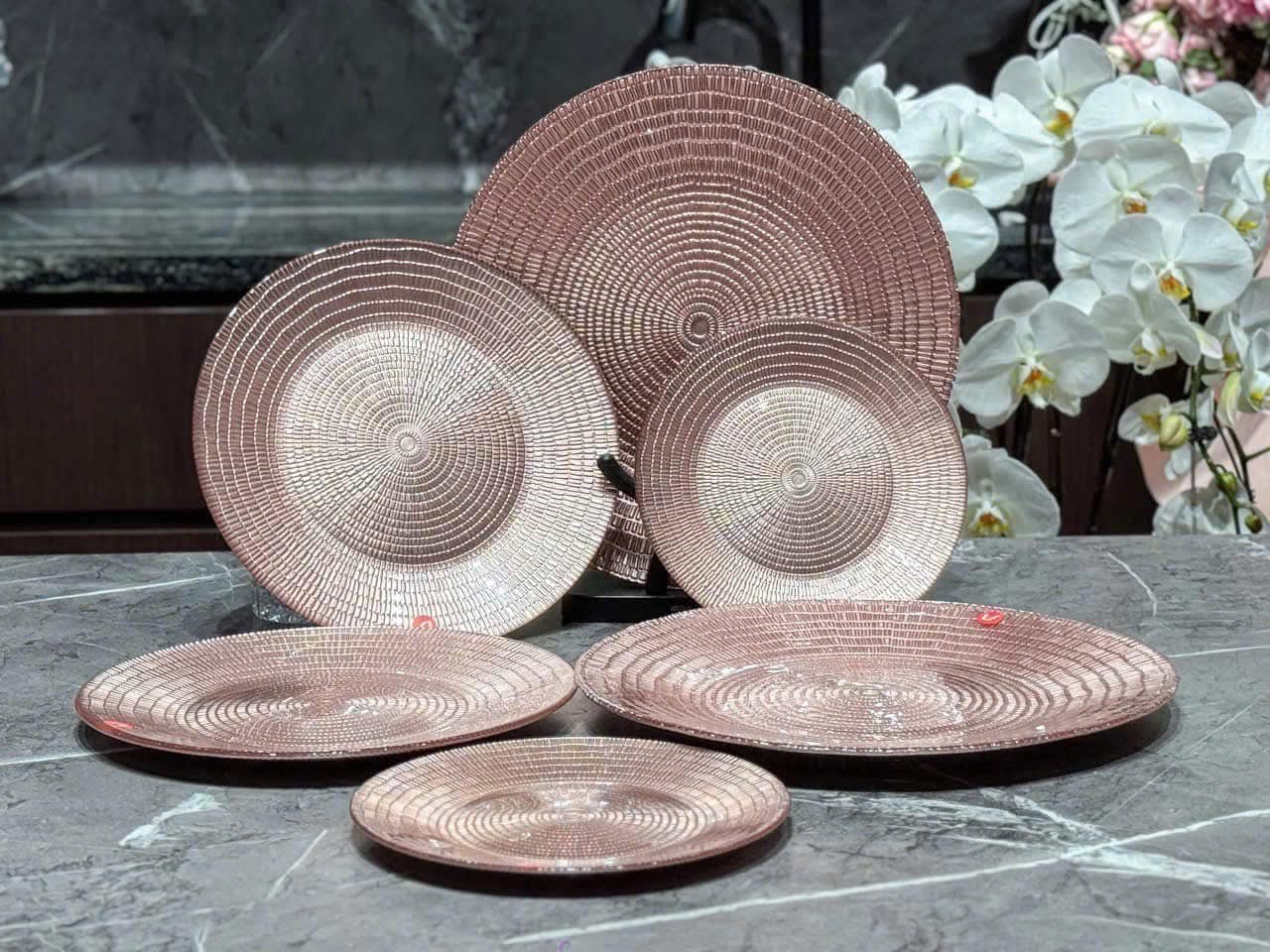 Set 6 đĩa với 3 kích thước khác nhau cao cấp Viola From Germany Hàng Chính Hãng