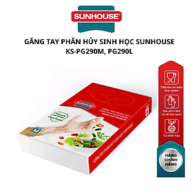 Găng tay thực phẩm phân hủy sinh học Sunhouse KS-PG290M KS-PG290L