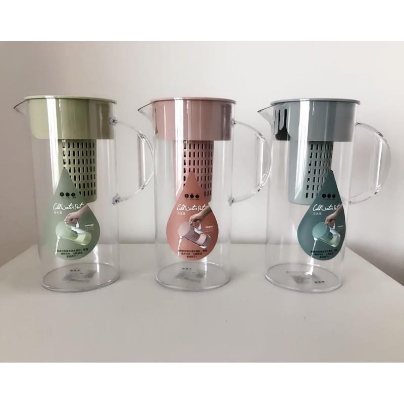 Ca nước nhựa PP chịu nhiệt 1700ml - Có quả lọc (Hàng Nhập Khẩu) | BÌNH ĐỰNG NƯỚC NHỰA CHỊU NHIỆT CAO CẤP KHÔNG Ố MÀU