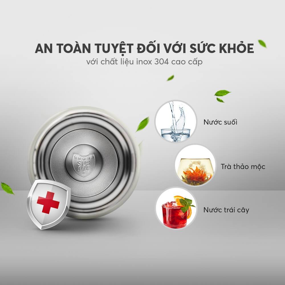 Bình giữ nhiệt nắp bật Elmich EL8295 500ml