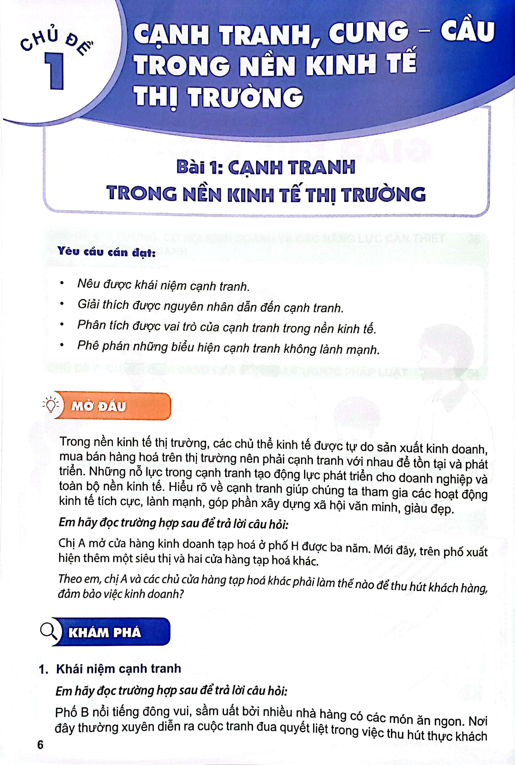 Sách Giáo Khoa Giáo Dục Kinh Tế Và Pháp Luật 11 (Kết Nối Tri Thức) (Chuẩn)