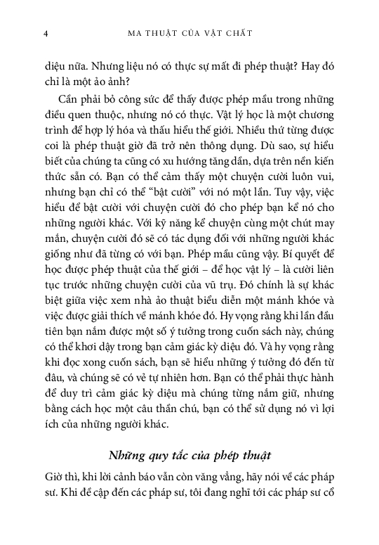 Ma Thuật Của Vật Chất - Tinh Thể, Hỗn Độn Và Phép Thuật Của Vật Lý (TRE)