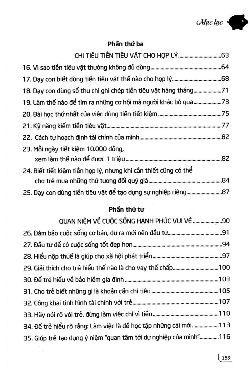 Dạy Con Quản Lý Tiền Bạc