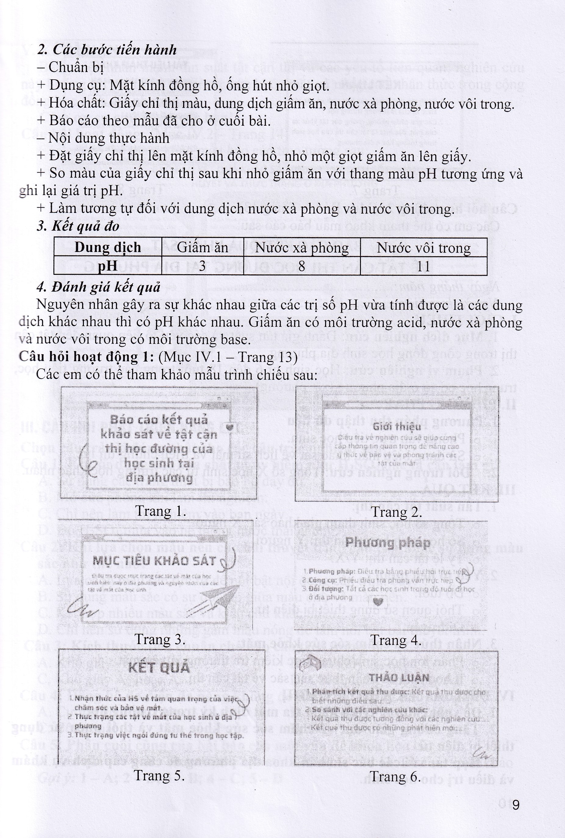 Hướng dẫn trả lời câu hỏi khoa học tự nhiên 9 (Kết nối tri thức với cuộc sống)
