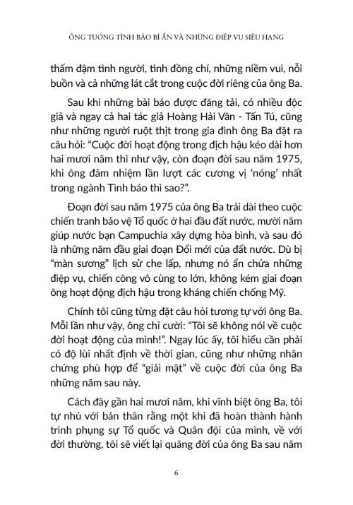 Ông Tướng Tình Báo Bí Ẩn Và Những Điệp Vụ Siêu Hạng