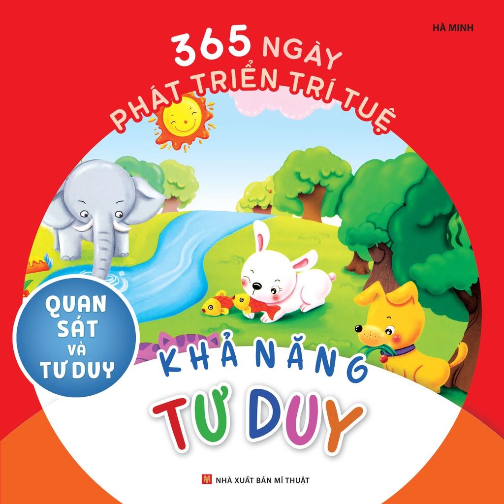 Bộ 365 Ngày Phát Triển Trí Tuệ - Quan Sát Và Tư Duy (6 Cuốn) - Bản Quyền