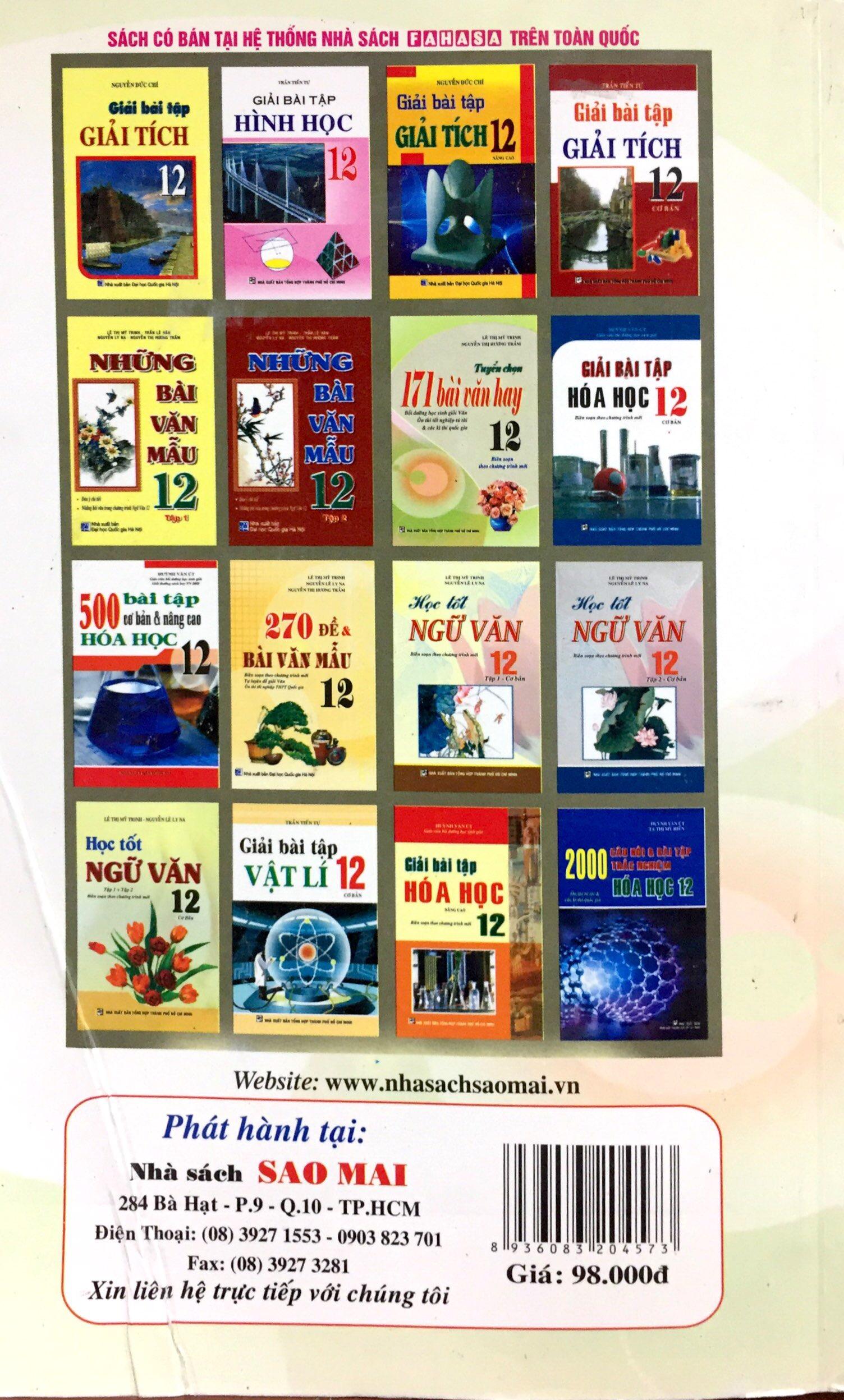 Tuyển Chọn 171 Bài Văn Hay 12