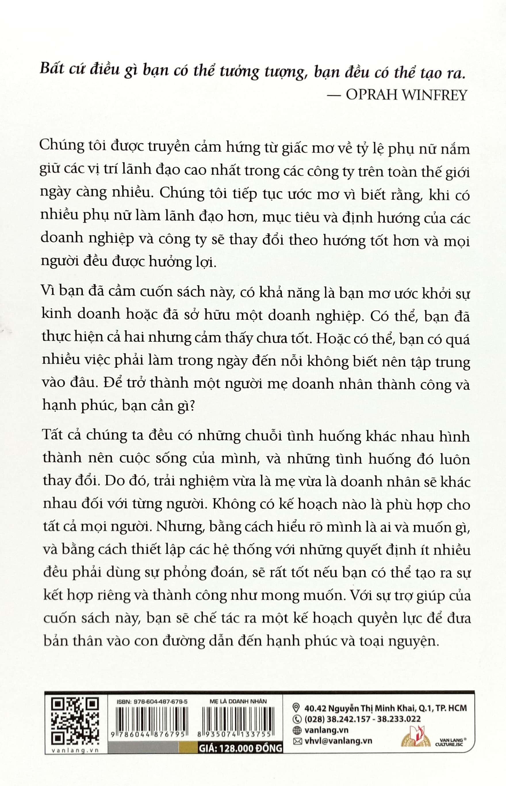 Mẹ Là Doanh Nhân