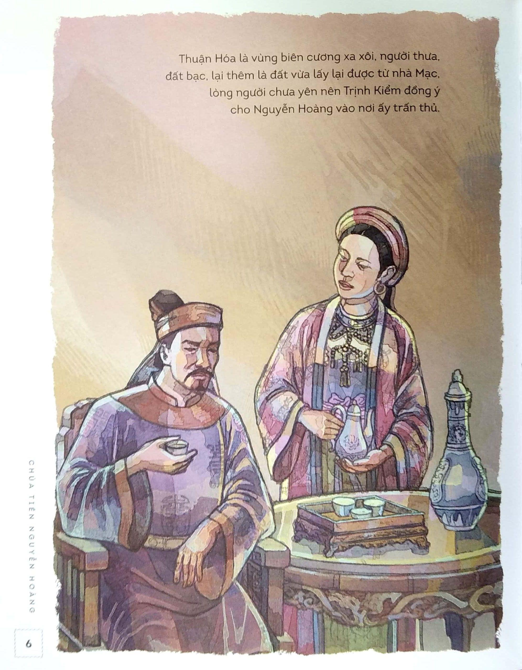 Lịch Sử Việt Nam Bằng Tranh - Chúa Tiên Nguyễn Hoàng
