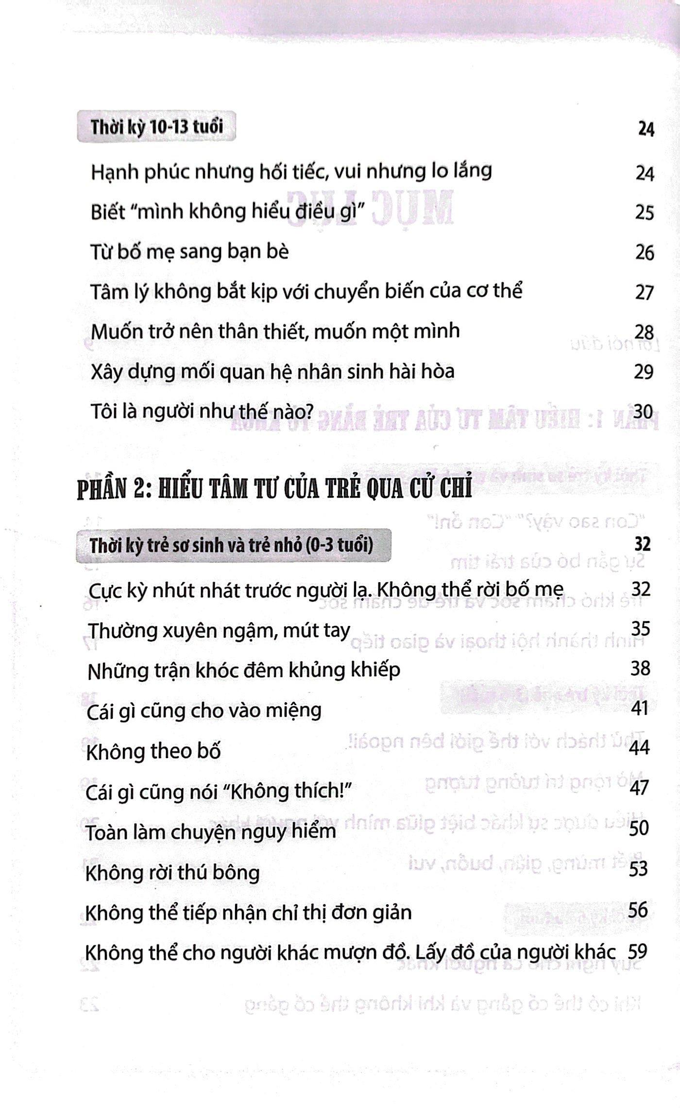 Hiểu Tâm Tư Trẻ Qua Cử Chỉ
