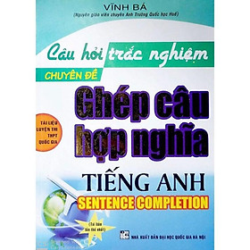 Sách Câu Hỏi Trắc Nghiệm Tiếng Anh - Vĩnh Bá (Bộ 6 Cuốn)
