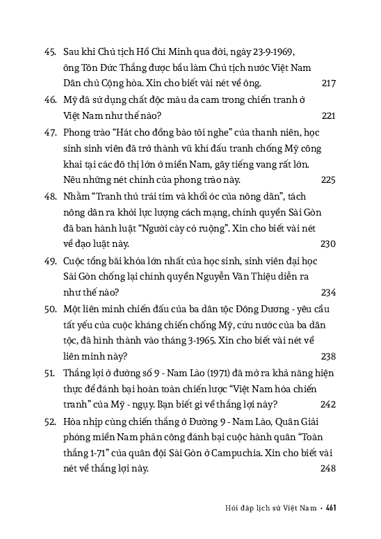 Hỏi Đáp Lịch Sử Việt Nam, Tập 9: Từ Xuân Mậu Thân (1968) Đến Chiến Dịch Hồ Chí Minh (1965 - 1975)