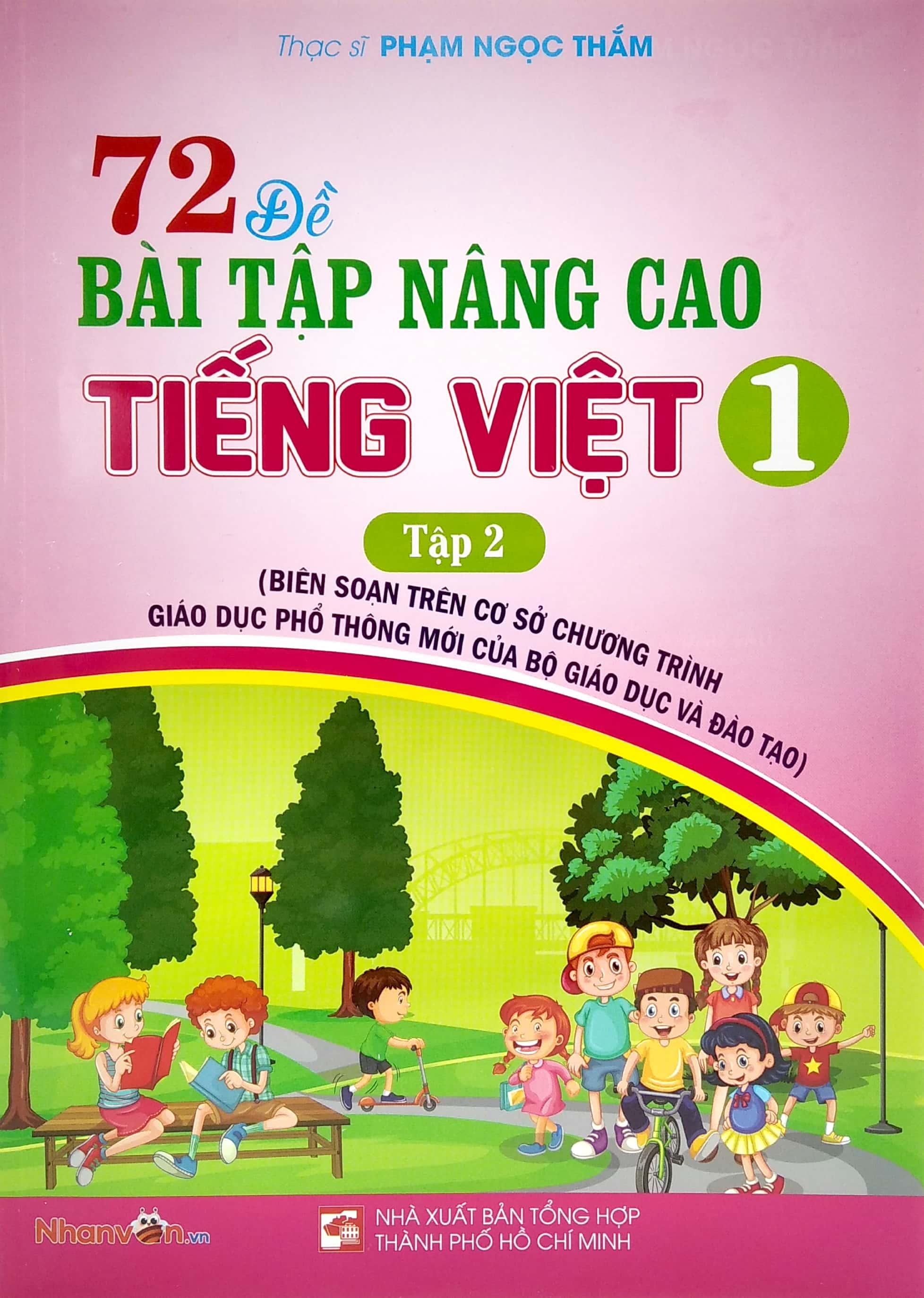 72 Đề Bài Tập Nâng Cao Tiếng Việt Lớp 1 - Tập 2