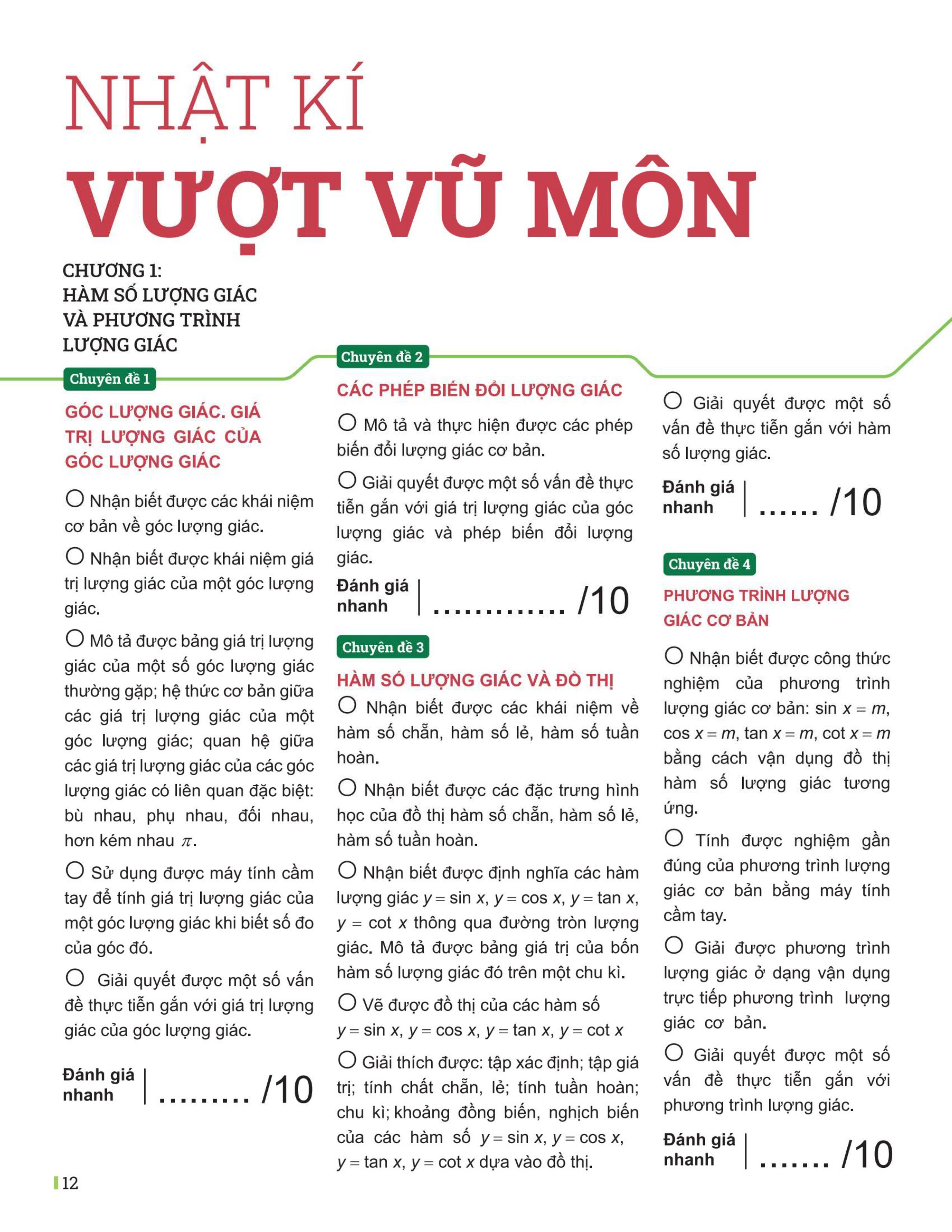 Đột Phá Tư Duy Toán 11 Tập 1 - Bản Quyền