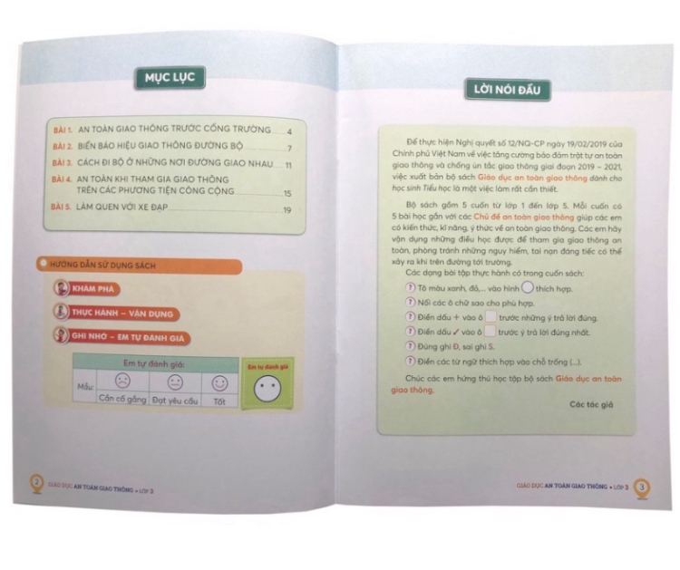 Giáo dục an toàn giao thông Lớp 3 (BM)
