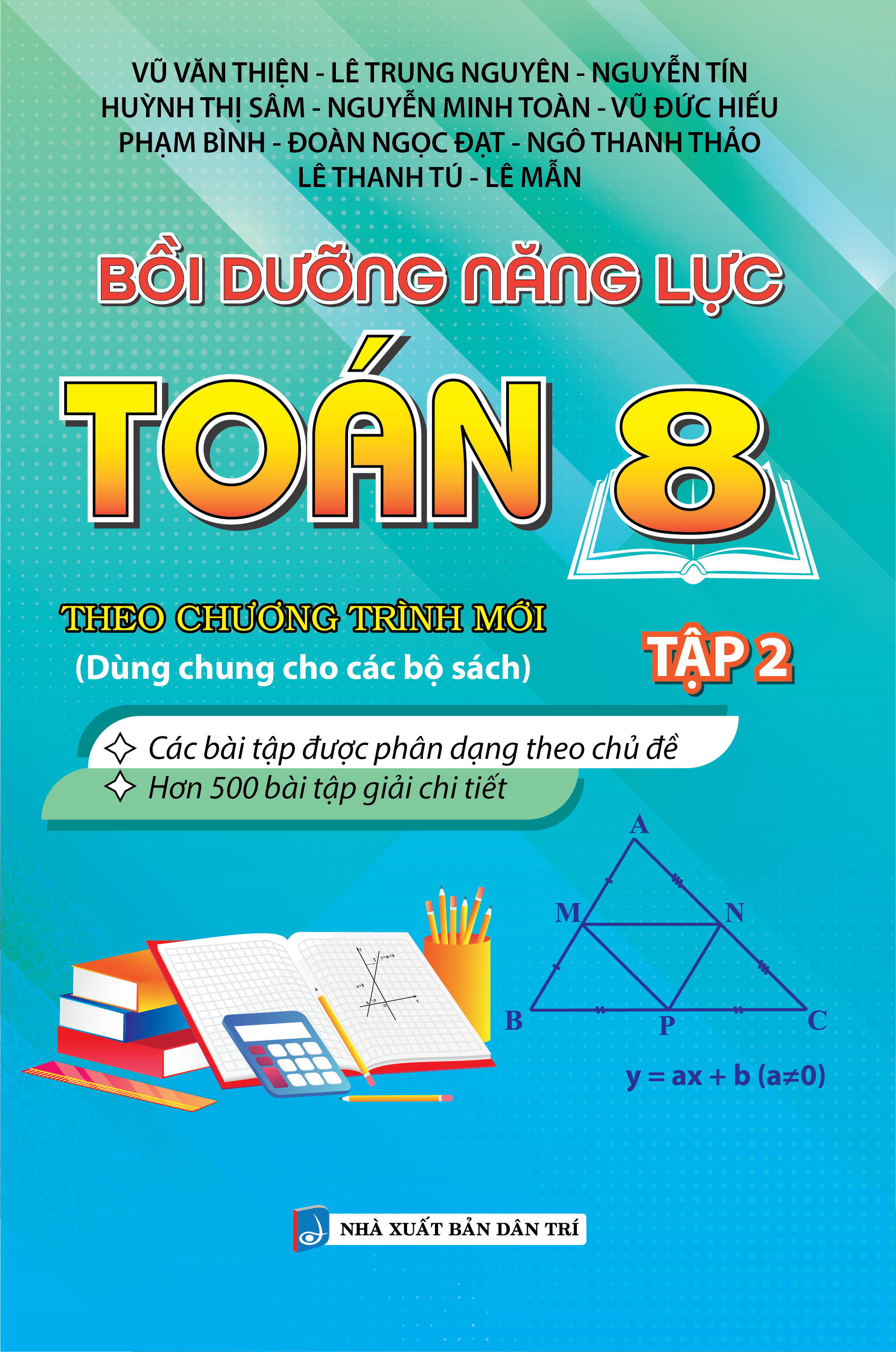 Sách - Bồi Dưỡng Năng Lực Toán 8 - Tập 2